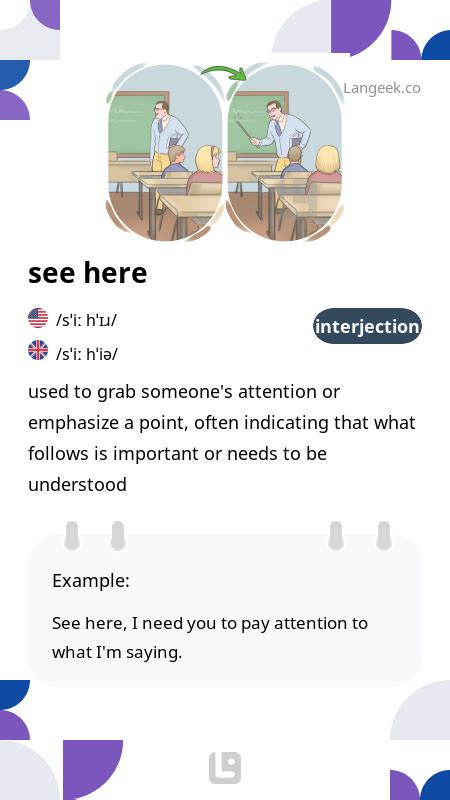 See here Definition & Meaning .